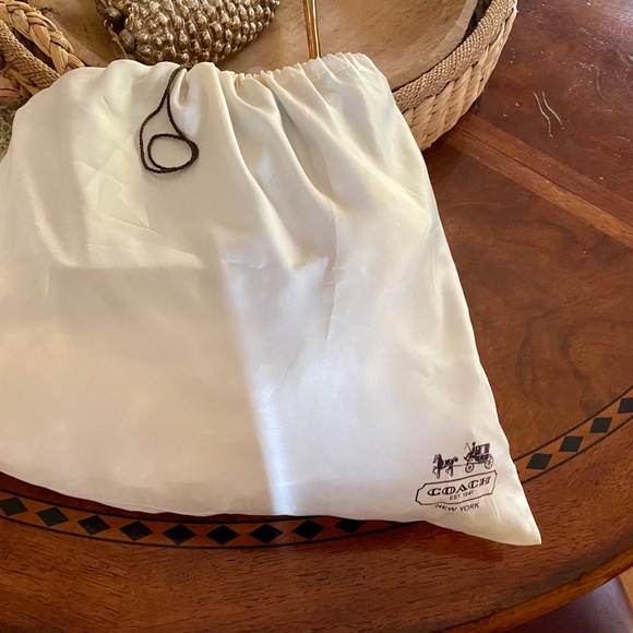 COACH G1220-19902 Legacy Rory Blue & Black Color Block leather XL Bag - Picture 13 of 14